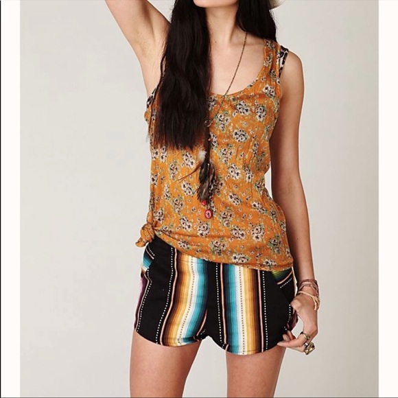 Stone Cold Fox Pants - Stone Cold Fox Women’s Size 1 Margarita Shorts Elastic Pull On